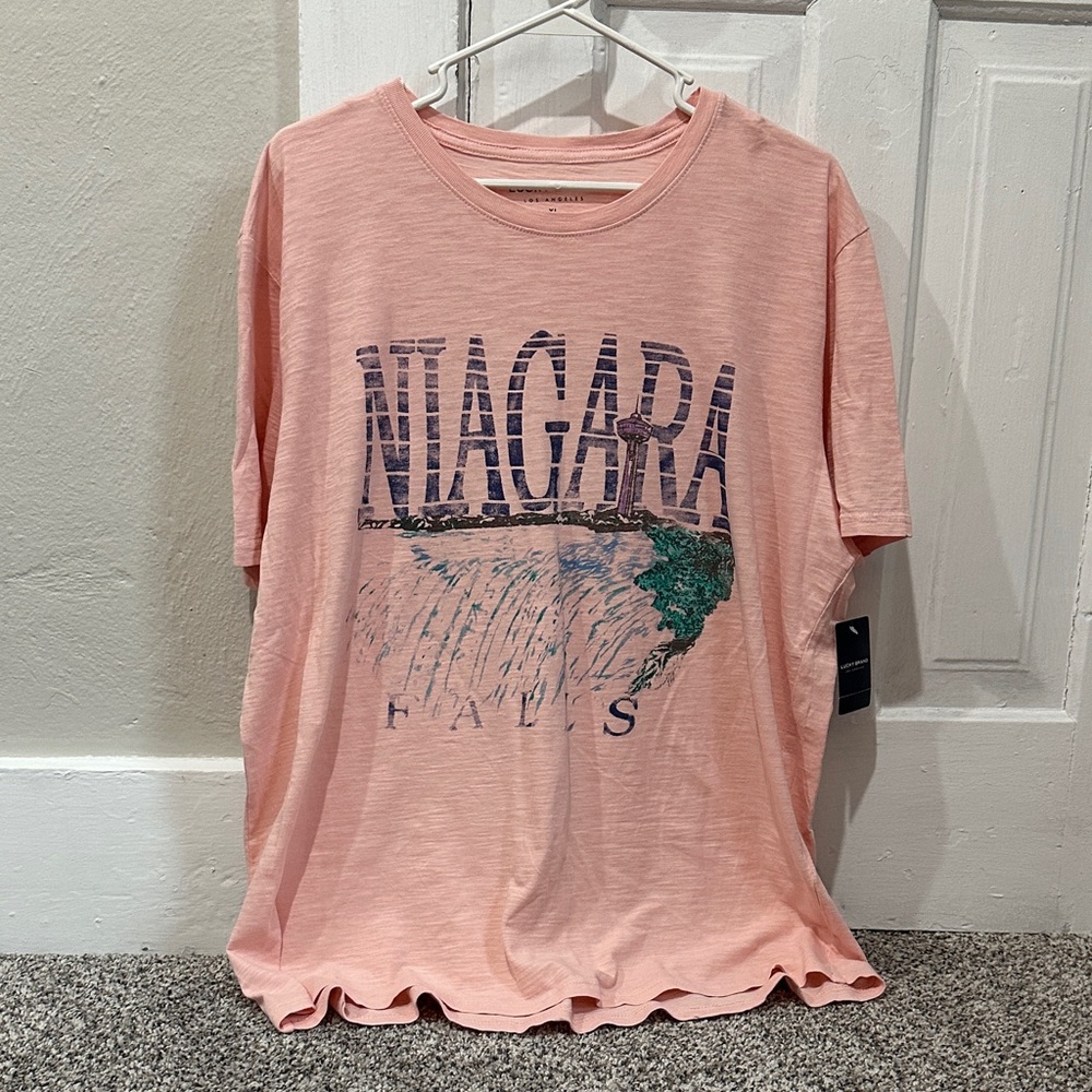 Lucky Brand Soft Pink T-Shirt